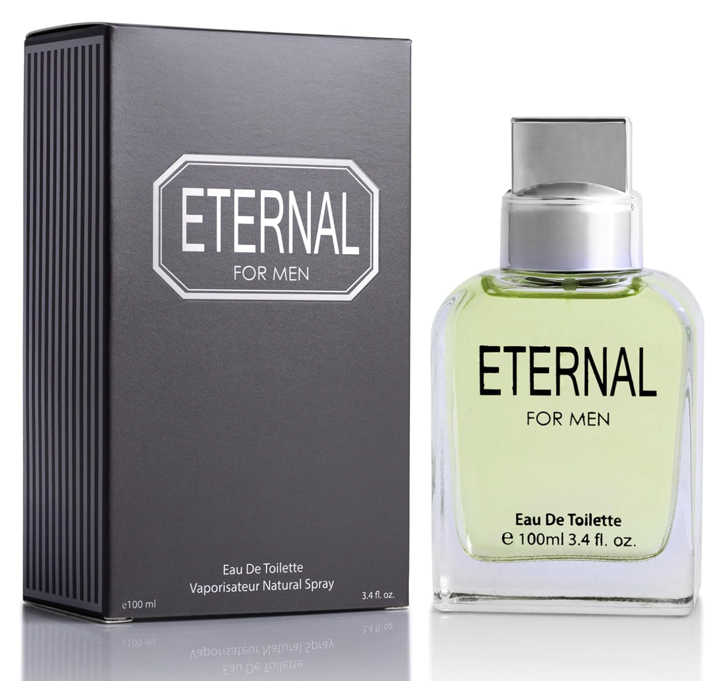 Eternal for Men Eau de Toilette 3.4 fl oz / 100 mL – Fresh Long Lasting Men's Fragrance