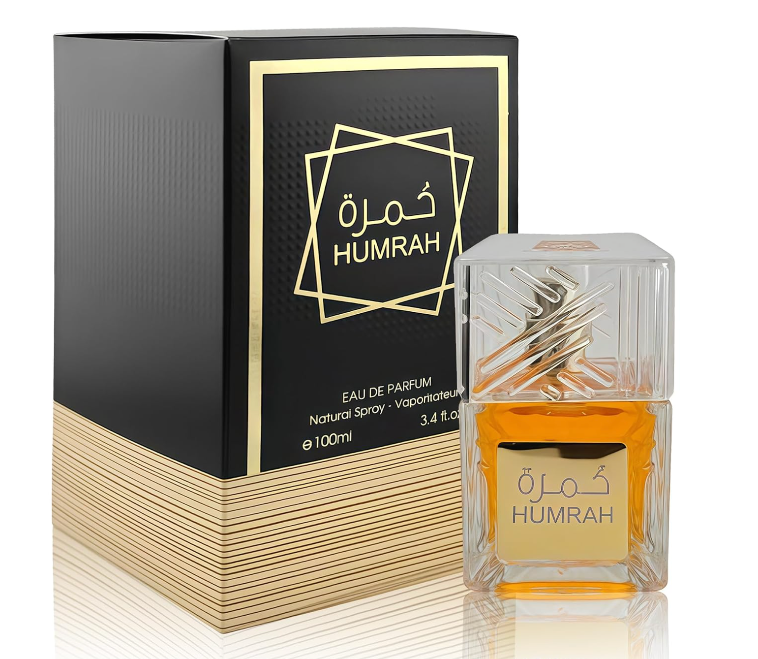 Humrah Eau de Parfum for Men 3.4 fl oz / 100 mL – Long Lasting Men's Fragrance