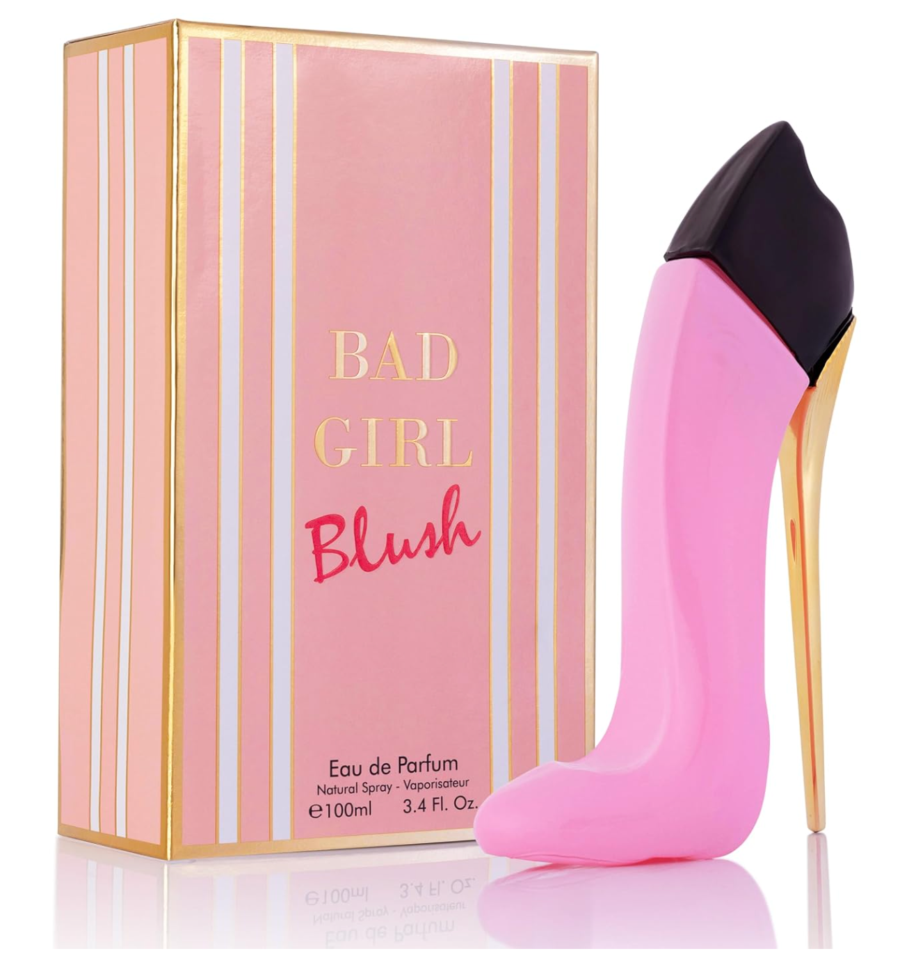 Bad Girl Blush Eau de Parfum for Women 3.4 fl oz / 100 mL – Long Lasting Women's Fragrance