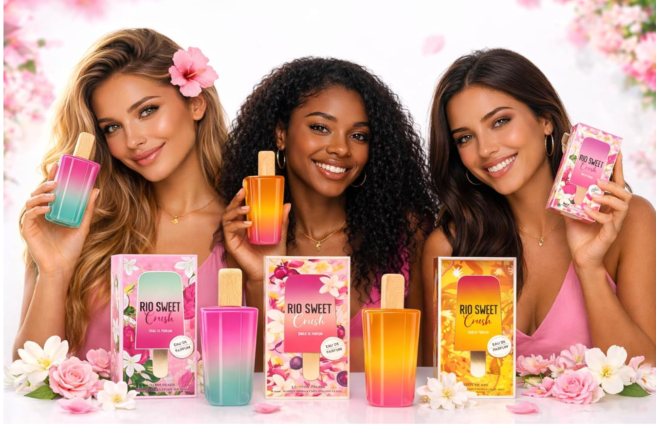 Rio Sweet Crush Eau de Parfum for Women | Vanilla • Pink Jasmine • Tropical Collection | 100ml